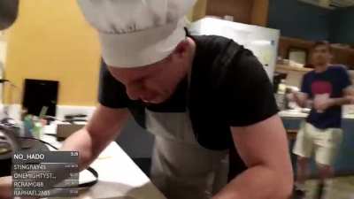 WCGW while juggling hot sauce