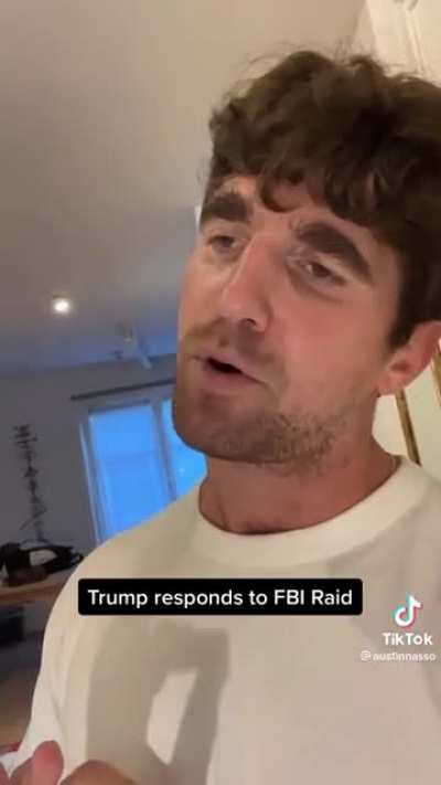 Trump responds to FBI raid