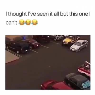 The dude actually did that!