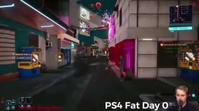 "Welcome... to Cyberpunk 2077"
