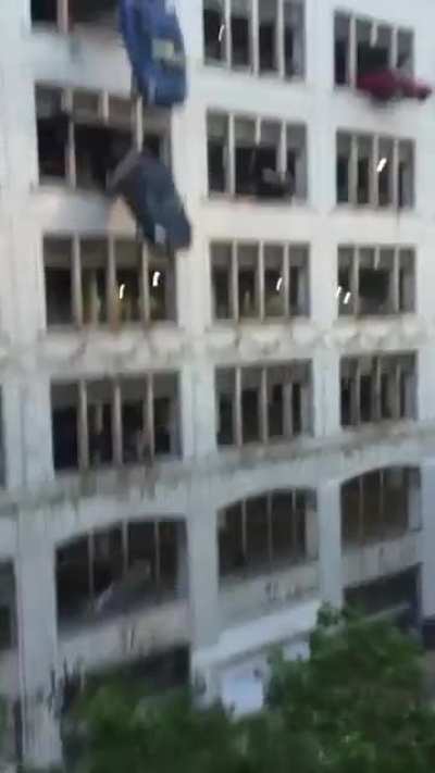 Filming of the Fast &amp; Furious movie in downtown Cleveland