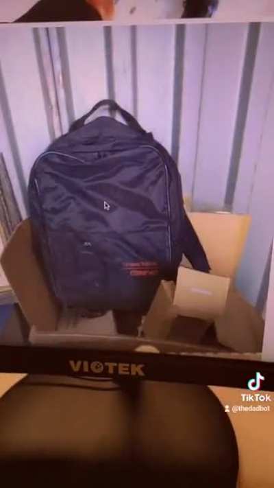 Guy bids $1,760.00 to save an unknown Vet's storage unit with Uniform and Baby photo inside.