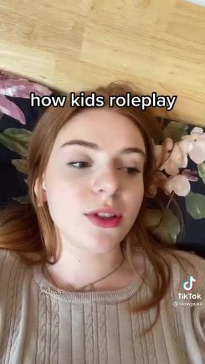 how kids roleplay