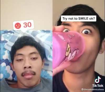 The guy on the right side so cringe???