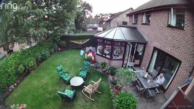 Just relaxing in the garden.....