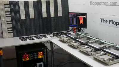 The Floppotron 3.0 - Computer Hardware Orchestra