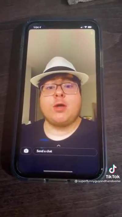 Neckbeard and fedora. He’s got it all