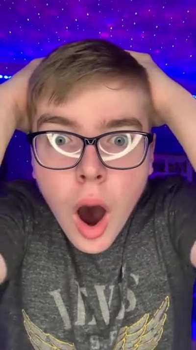 This kid pretending to be shocked at kids nearly dying ?