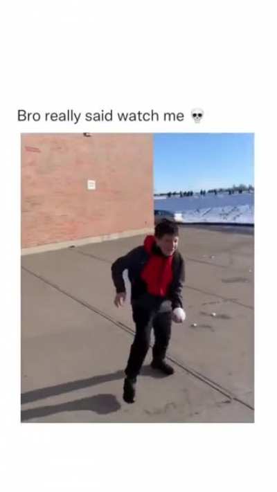 His muscle memory fucked him up?