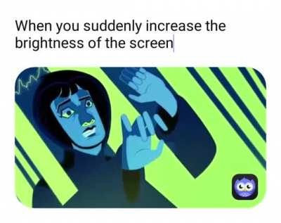 my eyes are toast