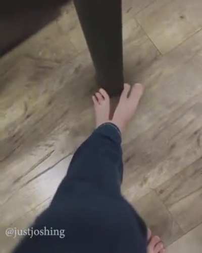 I can feel him.