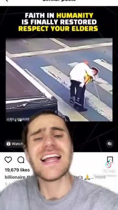 Faith in humanity restored
