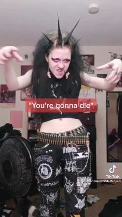 I would like to see her make a sandwich