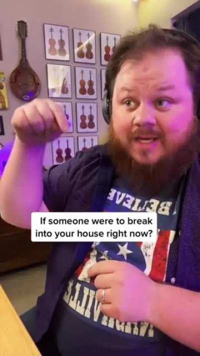 You hit someone with a banjo, they go down…