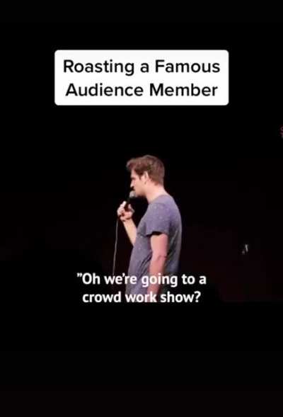 Comedian's bit cut short