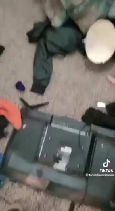 Mother takes phone off 12 year old boy, who retaliates by destroying her house.
