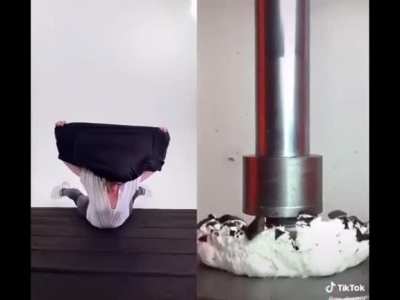 Hydraulic press interpretive dance ?