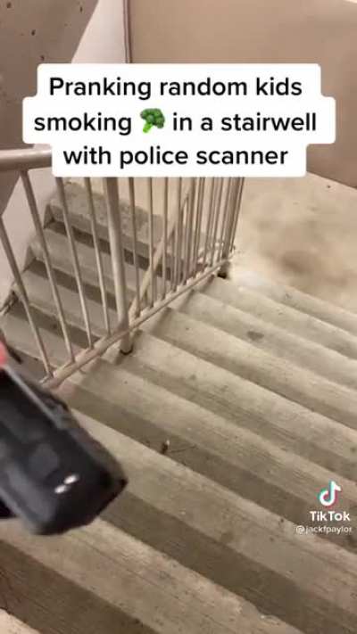 scaring random ? users