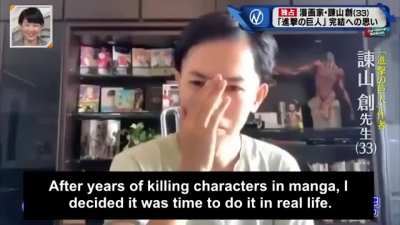 An interview of the creator of Attack on Titan