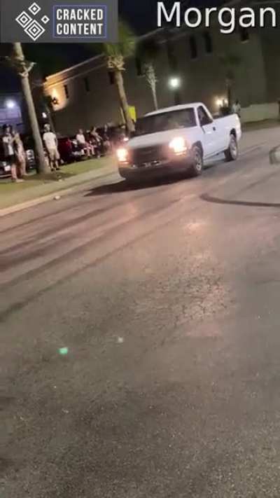 Idiot trying to show off.