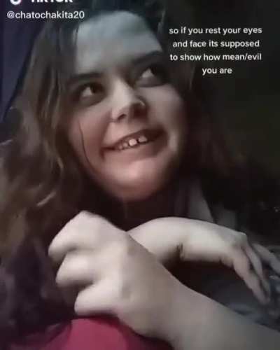Omg bro she is so evil ??? now im scared ???