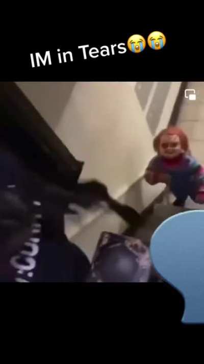 Chucky playing rough games?