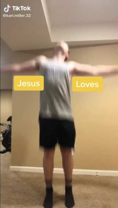 JESUS... LOVES... YOU!