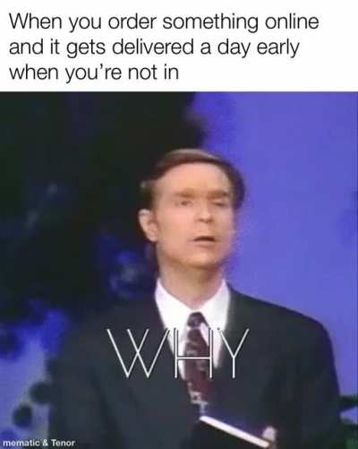 It is just annoying