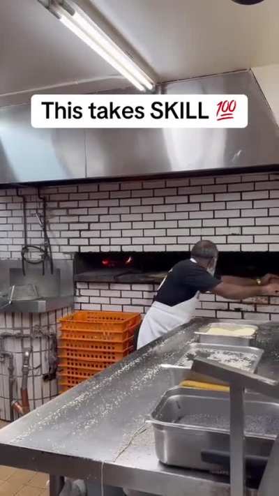 how he puts the bagels in the basket