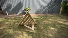 Floating pallet table I built while in isolation.