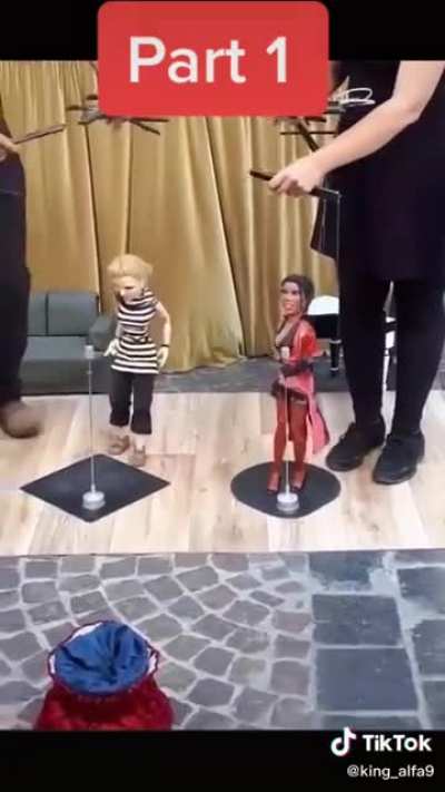 Puppet rocks