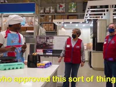 Cooking In Lowe’s ?