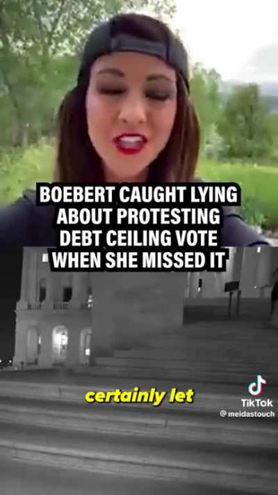 Caught in a massive lie