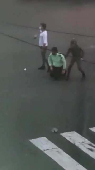 Iran's "police" straight up open fire on protesting civilians who demand their rights. Massacre happening... network partially shut down. Please share! For freedom, for women, for humanity!