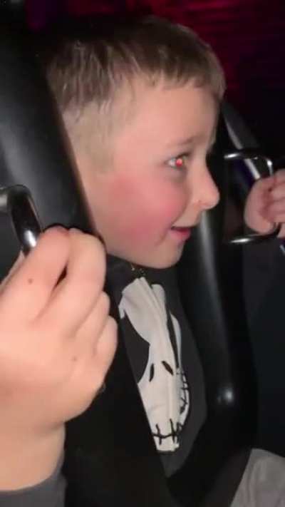 Instantly regretting his decision