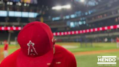 [Highlight] Mike Trout lists his Mount Rushmore of current MLB outfielders Himself Aaron Judge Mookie Betts Bryce Harper
