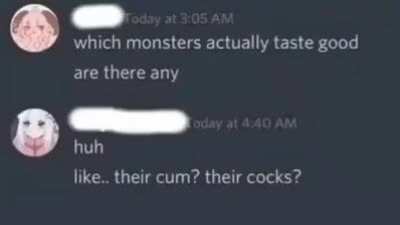 Fucking monster ?
