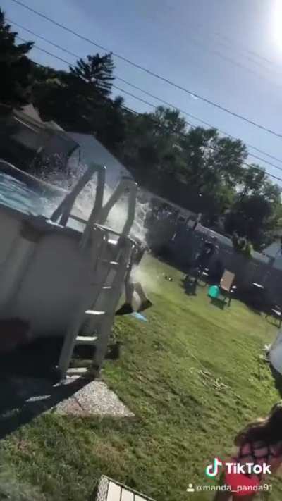 Jumping into a Pool