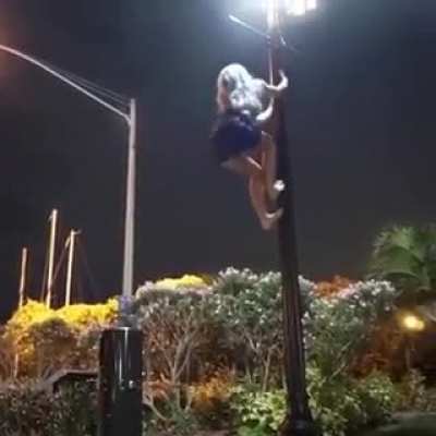 She’s got amazing skills and strength