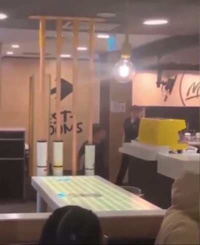 This kid just got yeeted out of McDonalds