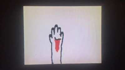 This “horror video” I made in 2013 in Nintendo DS, there is so much cringe in that DS...