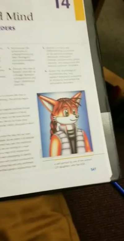 Something from my psych textbook 2 years ago