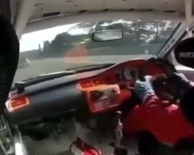 He didn’t even flinch!