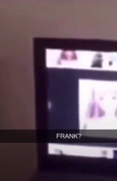To hide your screen