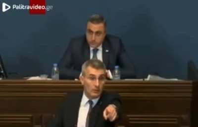 Georgian Parliament Brawl Over "Foreign Agent" Bill