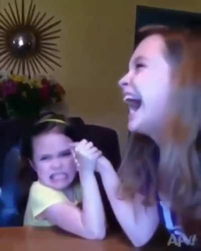 The most determined arm wrestle face you will ever see.