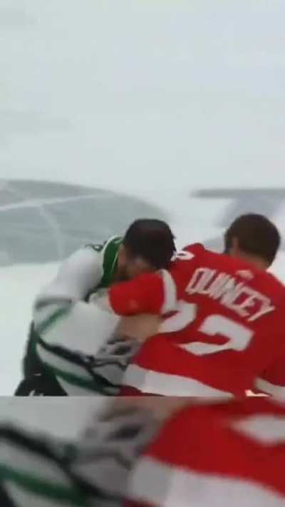 This sport is so violent.