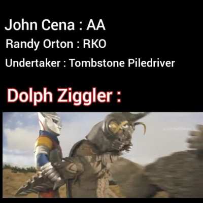 Dark mode friendly WWE meme