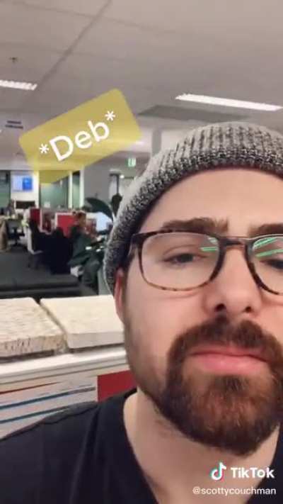 Hi Deb! Apparently other coworkers have now seen the video?