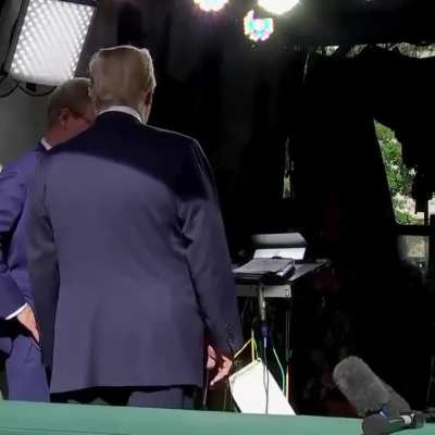 Caught on hot mic — Trump: "[Kim Jung Un] speaks and his people sit-up in attention. I want my people to do the same”